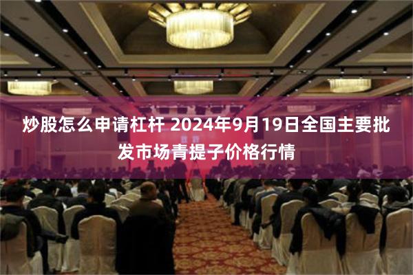 炒股怎么申请杠杆 2024年9月19日全国主要批发市场青提子价格行情